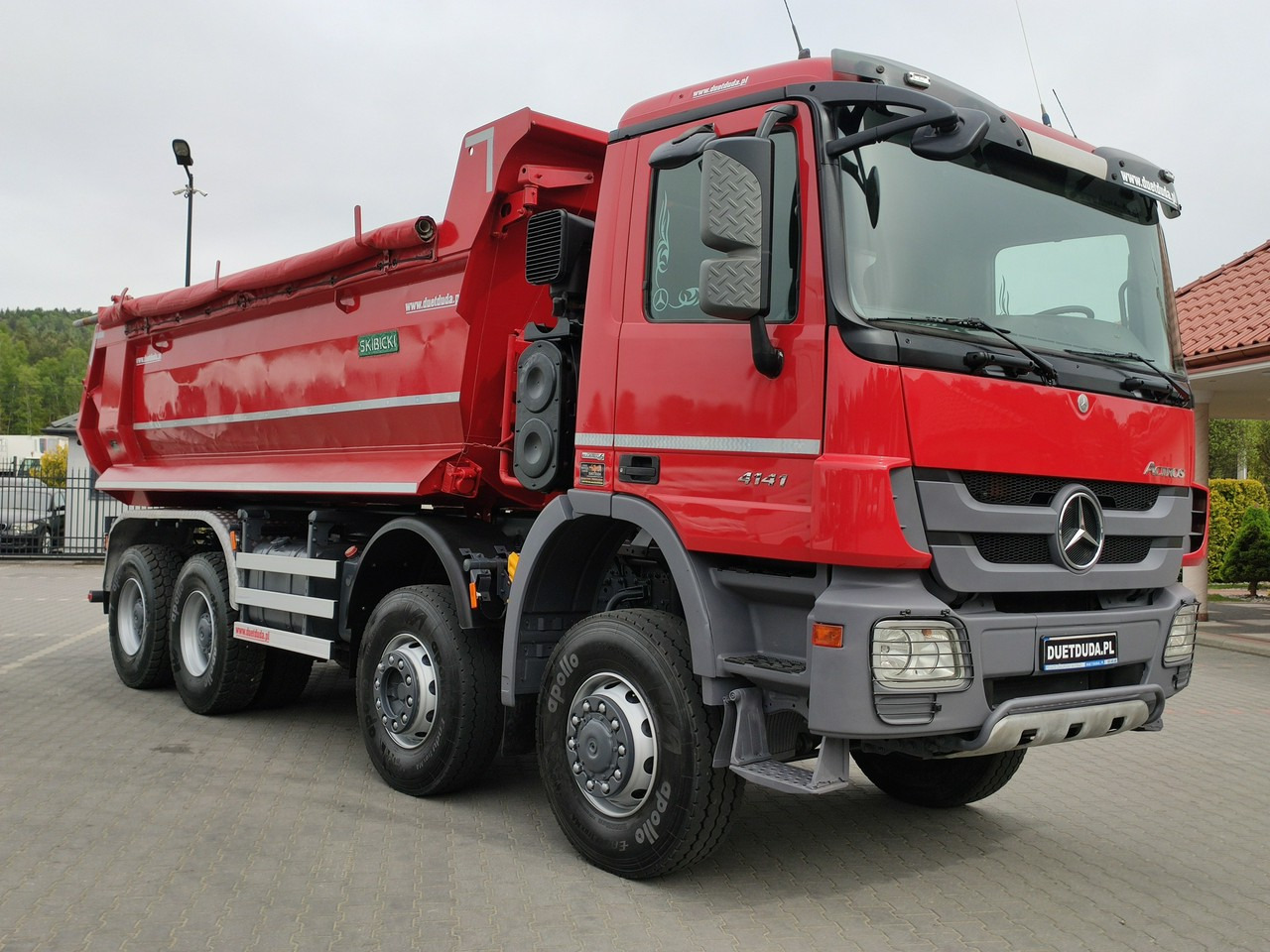 شاحنة قلاب Mercedes Actros 4141 8x6 Wywrot SKIBICKI Automat EPS ze Sprzegłem !!!: صورة 23