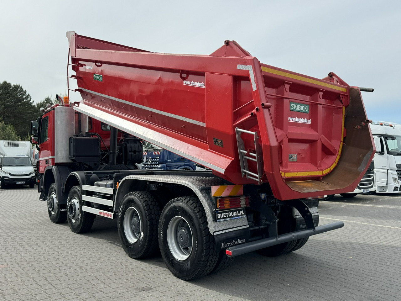 شاحنة قلاب Mercedes Actros 4141 8x6 Wywrot SKIBICKI Automat EPS ze Sprzegłem !!!: صورة 17