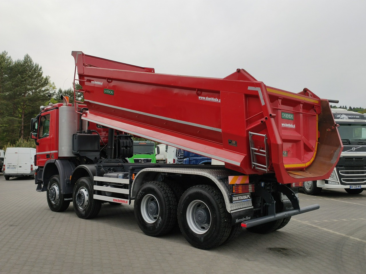 شاحنة قلاب Mercedes Actros 4141 8x6 Wywrot SKIBICKI Automat EPS ze Sprzegłem !!!: صورة 25