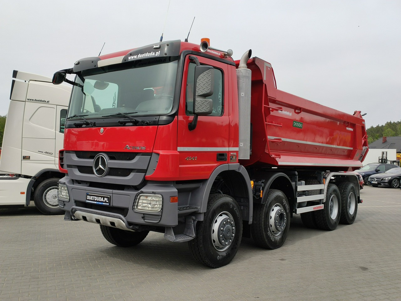 شاحنة قلاب Mercedes Actros 4141 8x6 Wywrot SKIBICKI Automat EPS ze Sprzegłem !!!: صورة 38