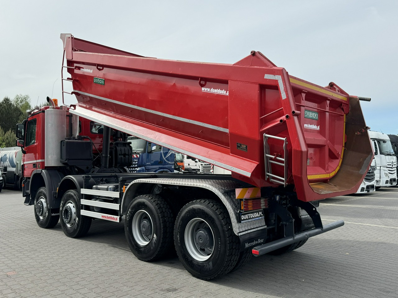 شاحنة قلاب Mercedes Actros 4141 8x6 Wywrot SKIBICKI Automat EPS ze Sprzegłem !!!: صورة 18