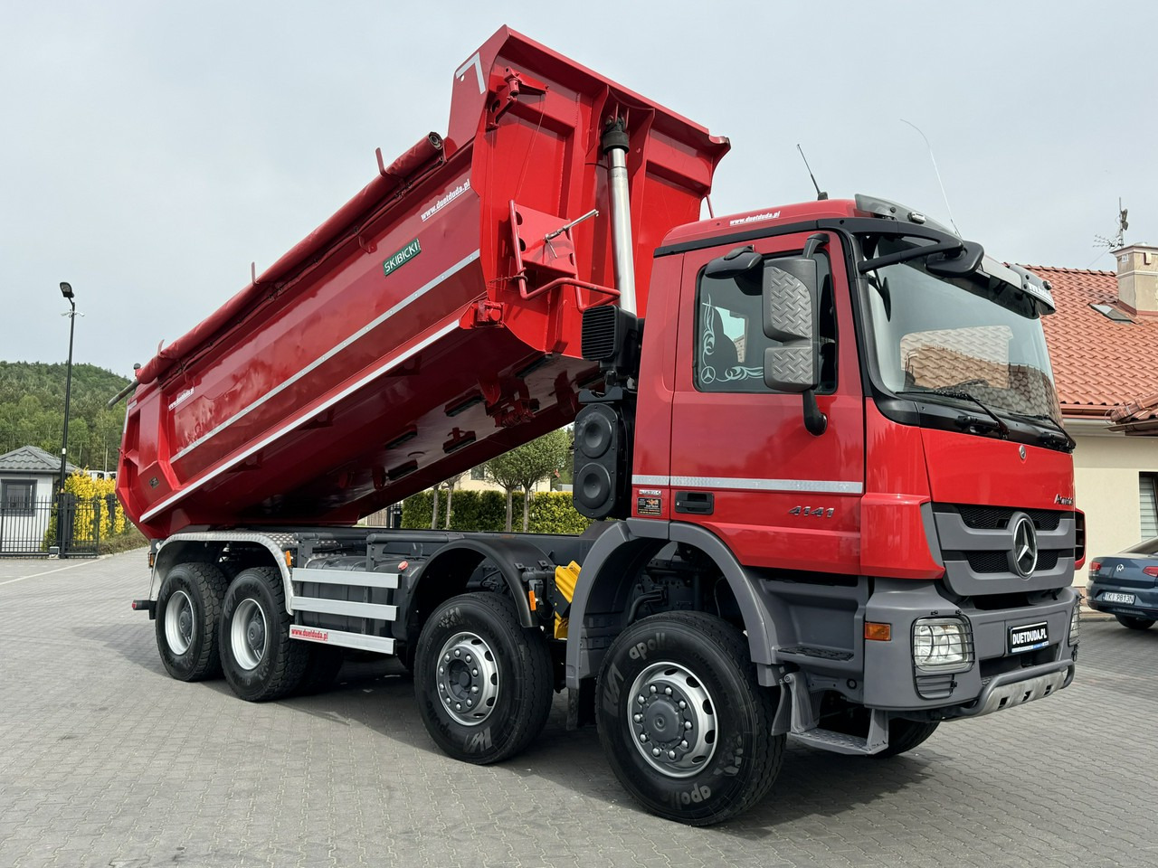 شاحنة قلاب Mercedes Actros 4141 8x6 Wywrot SKIBICKI Automat EPS ze Sprzegłem !!!: صورة 15