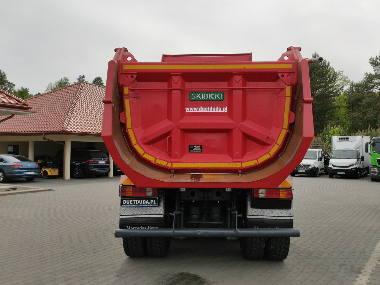شاحنة قلاب Mercedes Actros 4141 8x6 Wywrot SKIBICKI Automat EPS ze Sprzegłem !!!: صورة 39