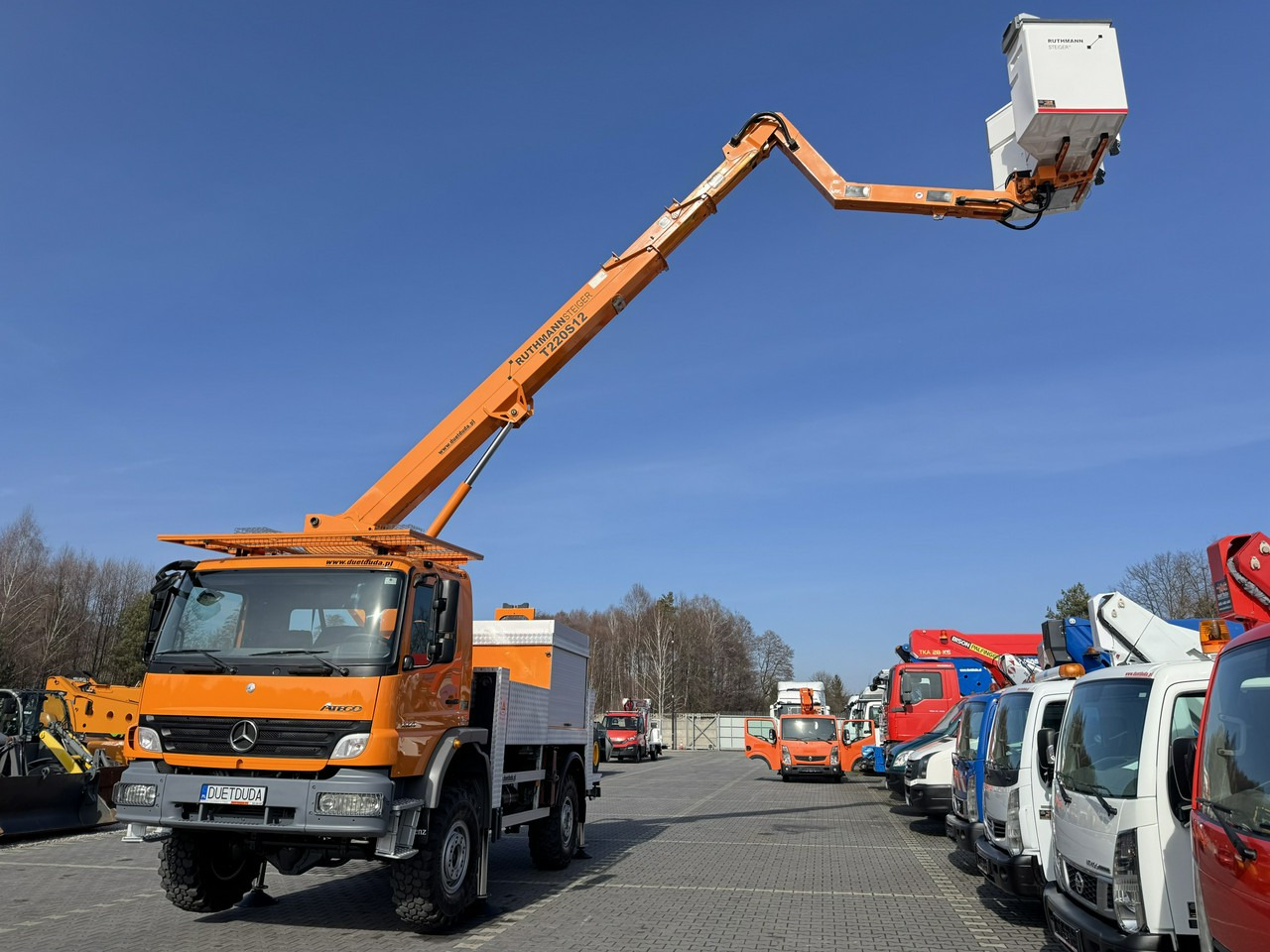 Mercedes Atego 1324 4x4 Zwyżka RUTHMANN STEIGER T220S12 Podnośnik Koszowy - منصة تلسكوبية محمولة على شاحنة: صورة 1 Mercedes Atego 1324 4x4 Zwyżka RUTHMANN STEIGER T220S12 Podnośnik Koszowy - منصة تلسكوبية محمولة على شاحنة: صورة 1