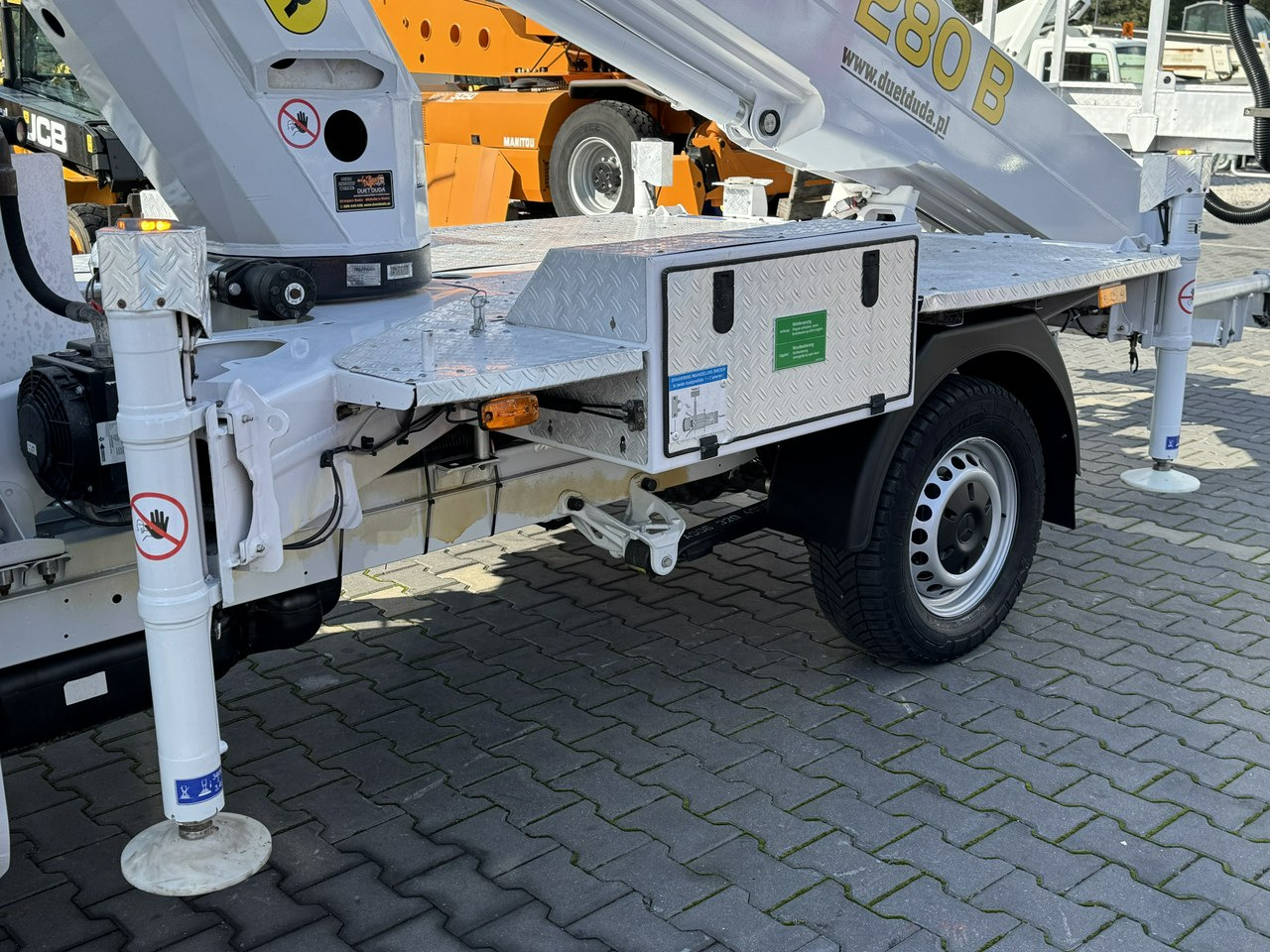 Mercedes Sprinter Zwyżka Podnośnik Koszowy PALFINGER P280 B UDT - منصة تلسكوبية محمولة على شاحنة: صورة 3 Mercedes Sprinter Zwyżka Podnośnik Koszowy PALFINGER P280 B UDT - منصة تلسكوبية محمولة على شاحنة: صورة 3