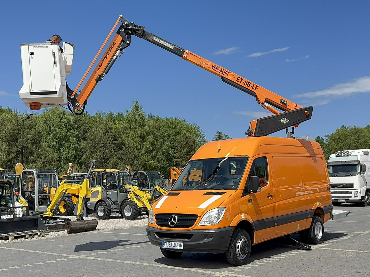 Mercedes Sprinter Zwyżka Podnośnik Koszowy VERSALIFT KLUBB ET-36-LF UDT - منصة تلسكوبية محمولة على شاحنة: صورة 4 Mercedes Sprinter Zwyżka Podnośnik Koszowy VERSALIFT KLUBB ET-36-LF UDT - منصة تلسكوبية محمولة على شاحنة: صورة 4