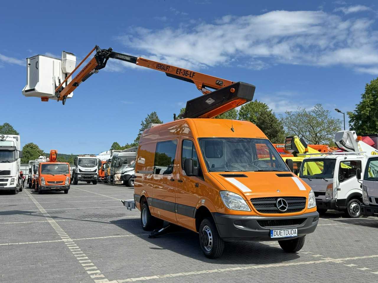 Mercedes Sprinter Zwyżka Podnośnik Koszowy VERSALIFT KLUBB ET-36-LF UDT - منصة تلسكوبية محمولة على شاحنة: صورة 3 Mercedes Sprinter Zwyżka Podnośnik Koszowy VERSALIFT KLUBB ET-36-LF UDT - منصة تلسكوبية محمولة على شاحنة: صورة 3