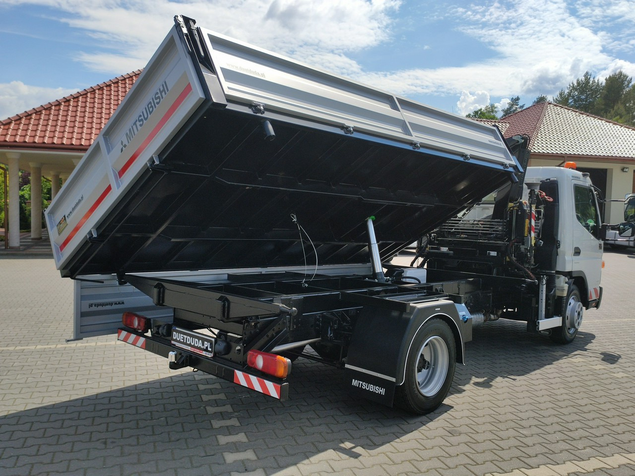 شاحنة قلاب, شاحنة كرين Mitsubishi Canter Fuso 9C18 3.0/180KM Automat, HDS FASSI F30 Wywrotka 3-str: صورة 15