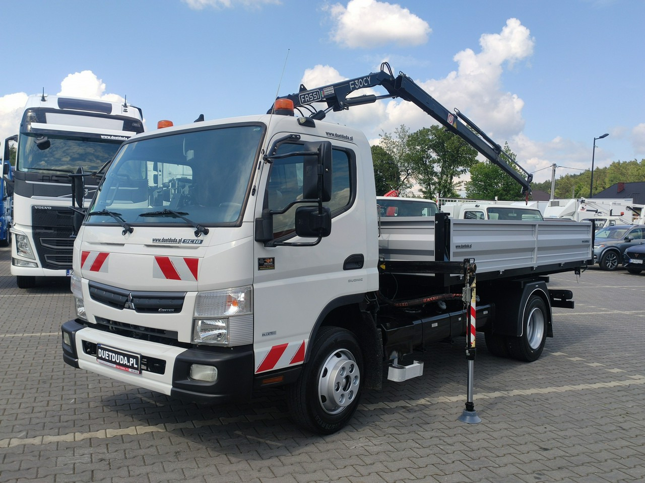 Mitsubishi Canter Fuso 9C18 3.0/180KM Automat, HDS FASSI F30 Wywrotka 3-str Mitsubishi Canter Fuso 9C18 3.0/180KM Automat, HDS FASSI F30 Wywrotka 3-str: صورة 10