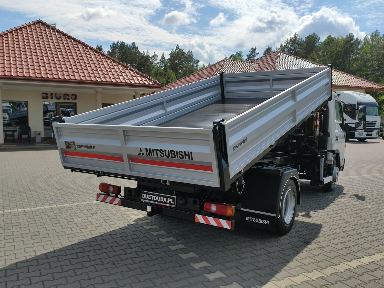 شاحنة قلاب, شاحنة كرين Mitsubishi Canter Fuso 9C18 3.0/180KM Automat, HDS FASSI F30 Wywrotka 3-str: صورة 11
