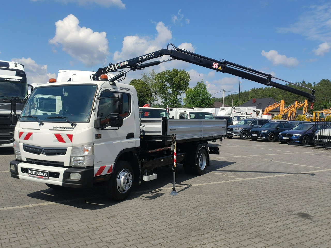 Mitsubishi Canter Fuso 9C18 3.0/180KM Automat, HDS FASSI F30 Wywrotka 3-str Mitsubishi Canter Fuso 9C18 3.0/180KM Automat, HDS FASSI F30 Wywrotka 3-str: صورة 13