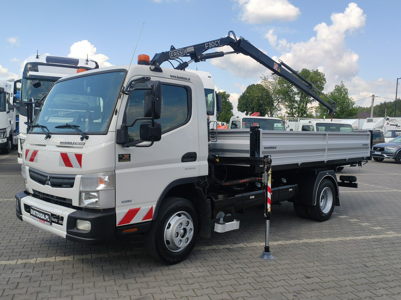 Mitsubishi Canter Fuso 9C18 3.0/180KM Automat, HDS FASSI F30 Wywrotka 3-str Mitsubishi Canter Fuso 9C18 3.0/180KM Automat, HDS FASSI F30 Wywrotka 3-str: صورة 7