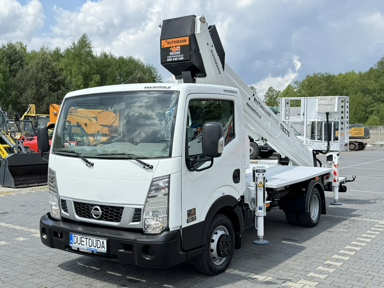 Nissan Cabstar - منصة تلسكوبية محمولة على شاحنة: صورة 3 Nissan Cabstar - منصة تلسكوبية محمولة على شاحنة: صورة 3