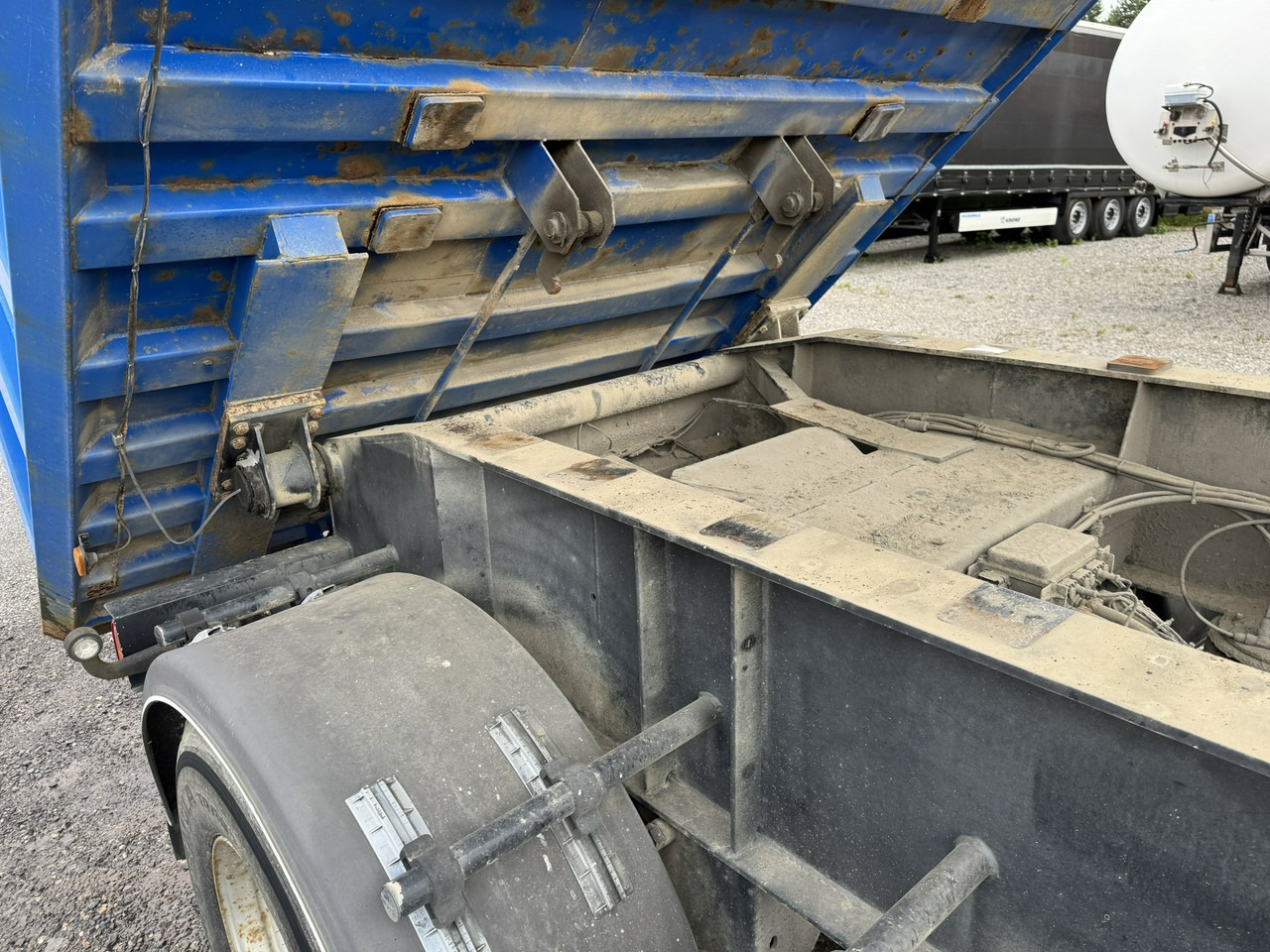 قلابة نصف مقطورة نصف مقطورة قلابة Ovibos Kargomil 35m STALOWA OKAZJA Stan Dobry !!!: صورة 7