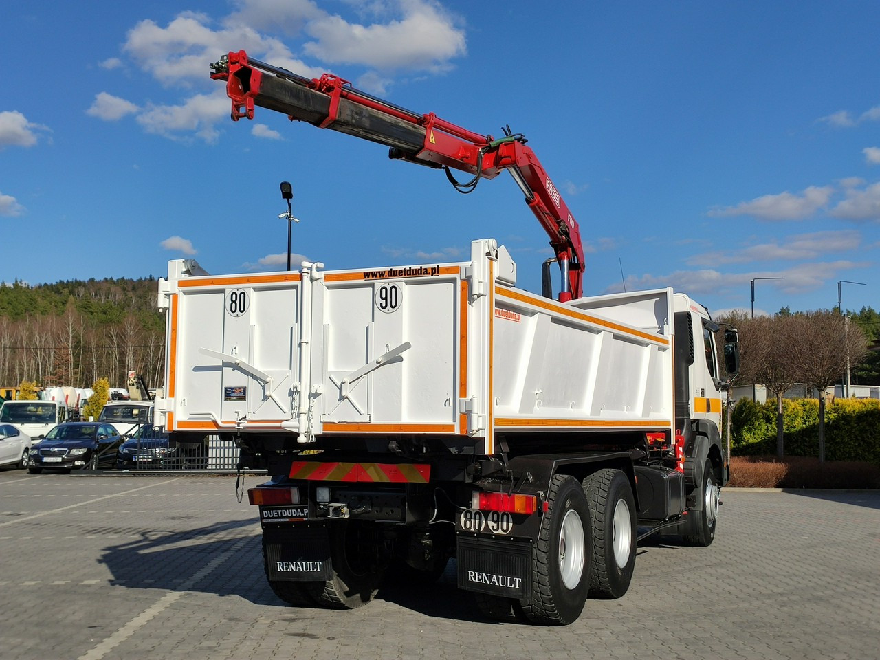Renault Kerax 26.370 6x4 Mocny HDS FASSI F110 - شاحنة قلاب, شاحنة كرين: صورة 4 Renault Kerax 26.370 6x4 Mocny HDS FASSI F110 - شاحنة قلاب, شاحنة كرين: صورة 4