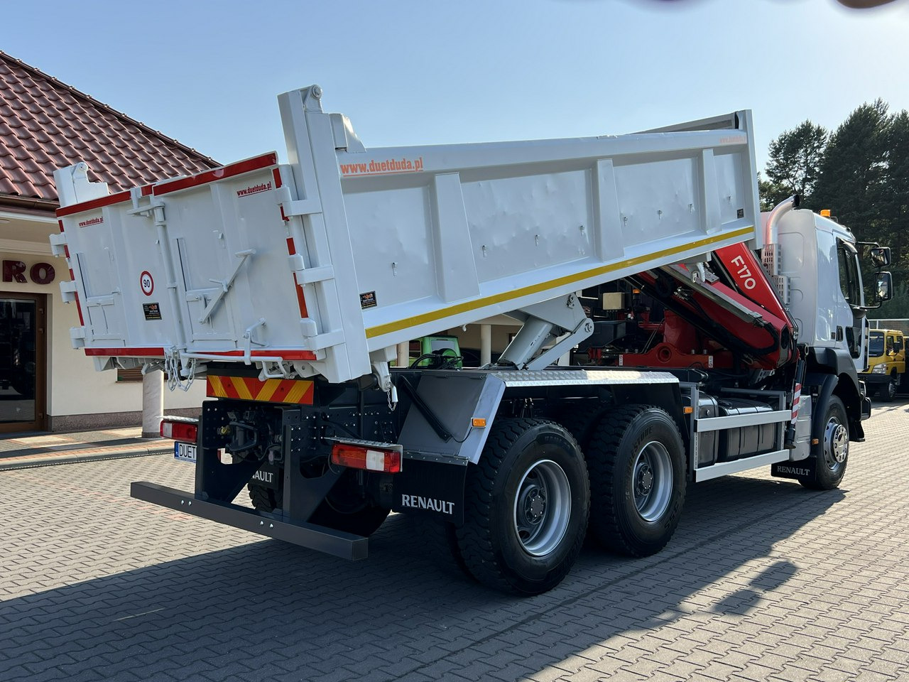 Renault Kerax 26.390 6x4 Mocny HDS FASSI F170 Sterowanie Radiowe - شاحنة قلاب, شاحنة كرين: صورة 4 Renault Kerax 26.390 6x4 Mocny HDS FASSI F170 Sterowanie Radiowe - شاحنة قلاب, شاحنة كرين: صورة 4