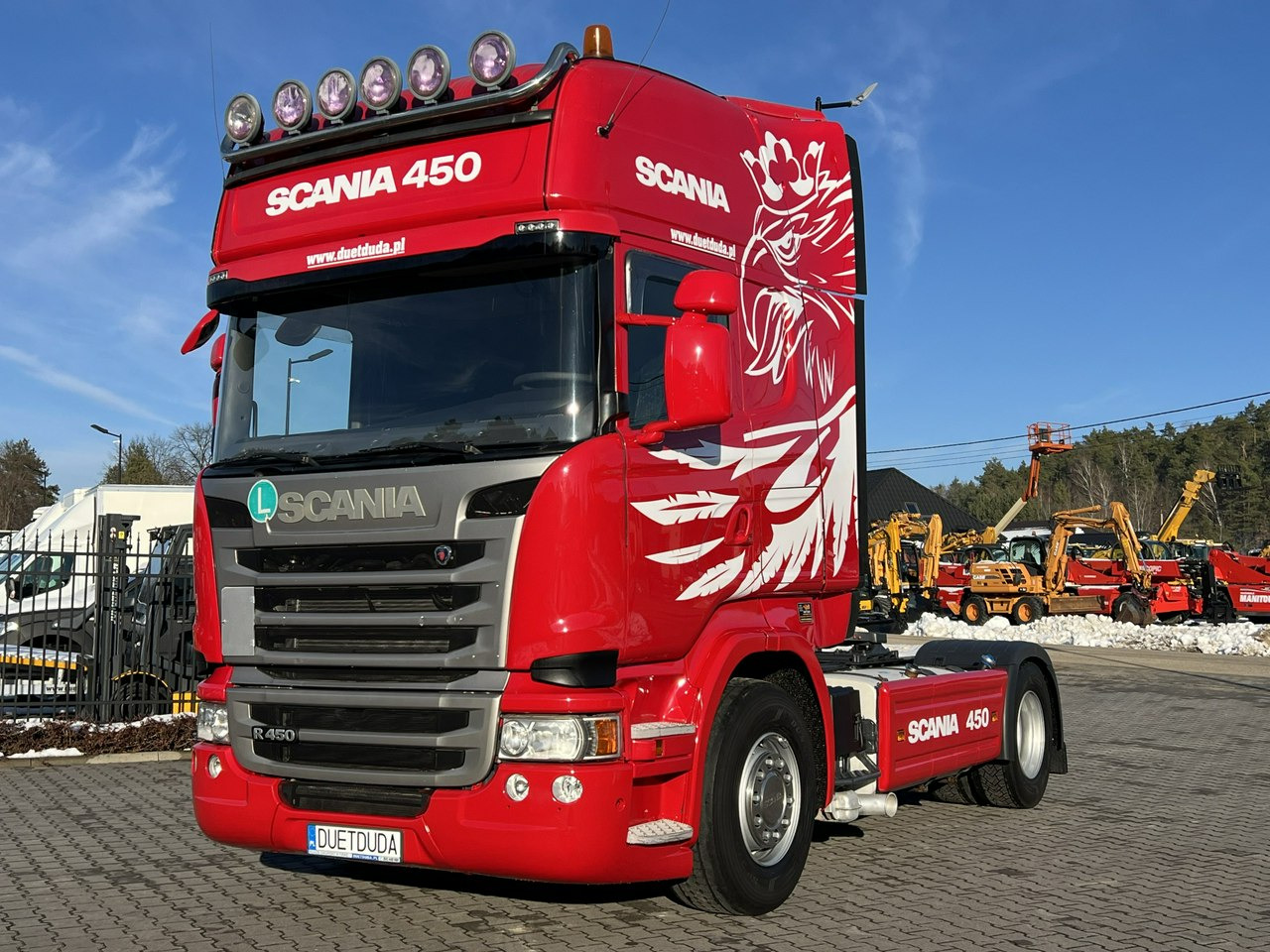 Scania R 450 Topline E6 4x2 Retarder Klima Postojowa !!! - وحدة جر: صورة 5 Scania R 450 Topline E6 4x2 Retarder Klima Postojowa !!! - وحدة جر: صورة 5