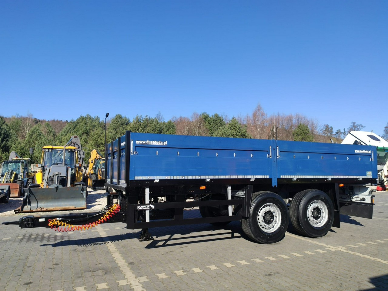 Schmitz Cargobull Ciężarowa 2-osiowa na poduszkach Tandem Stan Unikat !!! - مقطورات مسطحة: صورة 3 Schmitz Cargobull Ciężarowa 2-osiowa na poduszkach Tandem Stan Unikat !!! - مقطورات مسطحة: صورة 3