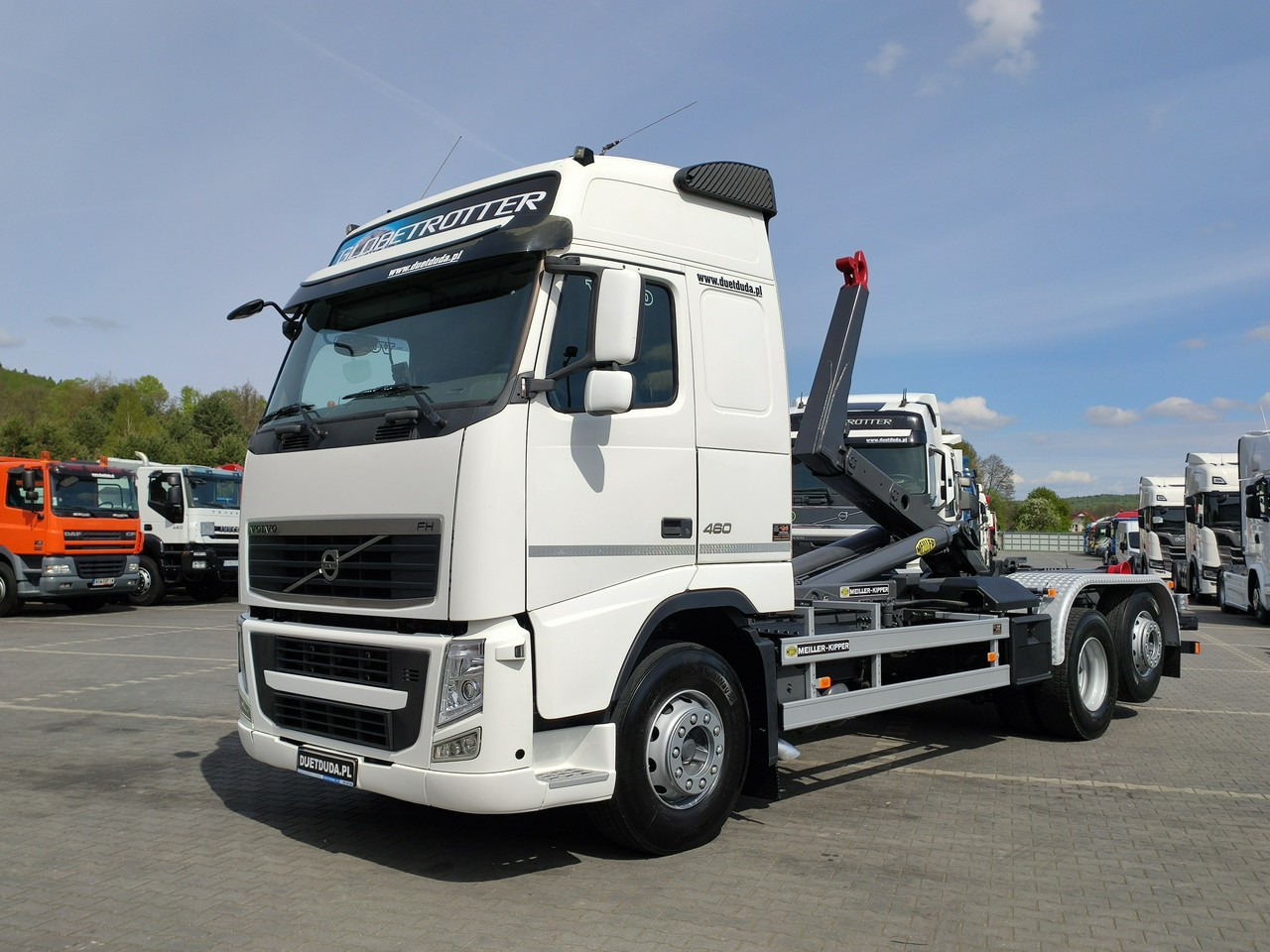 Volvo FH 460 Globetrotter Hakowiec Kipper Meiller - شاحنة ذات خطاف: صورة 1 Volvo FH 460 Globetrotter Hakowiec Kipper Meiller - شاحنة ذات خطاف: صورة 1