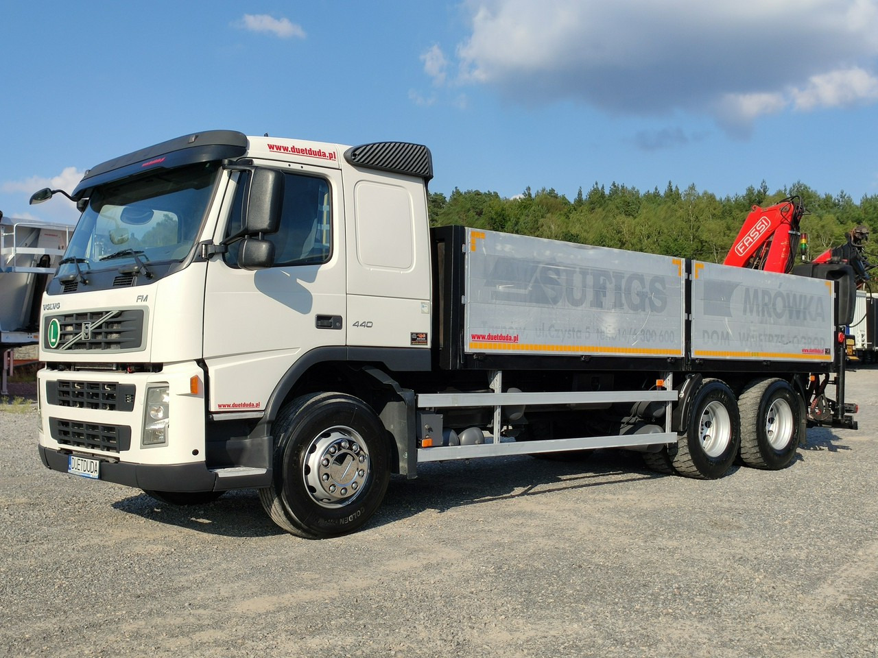 Volvo FM 440 6x4 HDS FASSI F170 Składany w Literę Z - شاحنات مسطحة, شاحنة كرين: صورة 2 Volvo FM 440 6x4 HDS FASSI F170 Składany w Literę Z - شاحنات مسطحة, شاحنة كرين: صورة 2