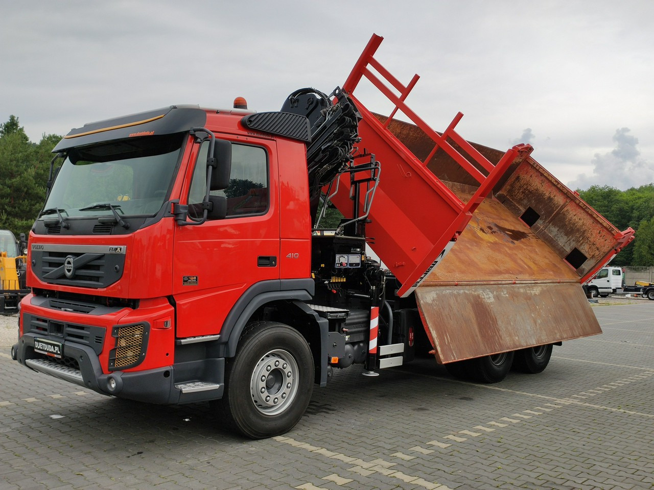 Volvo FMX 410 6x4 13L HDS Radiowy Hydroburta - شاحنة قلاب, شاحنة كرين: صورة 5 Volvo FMX 410 6x4 13L HDS Radiowy Hydroburta - شاحنة قلاب, شاحنة كرين: صورة 5