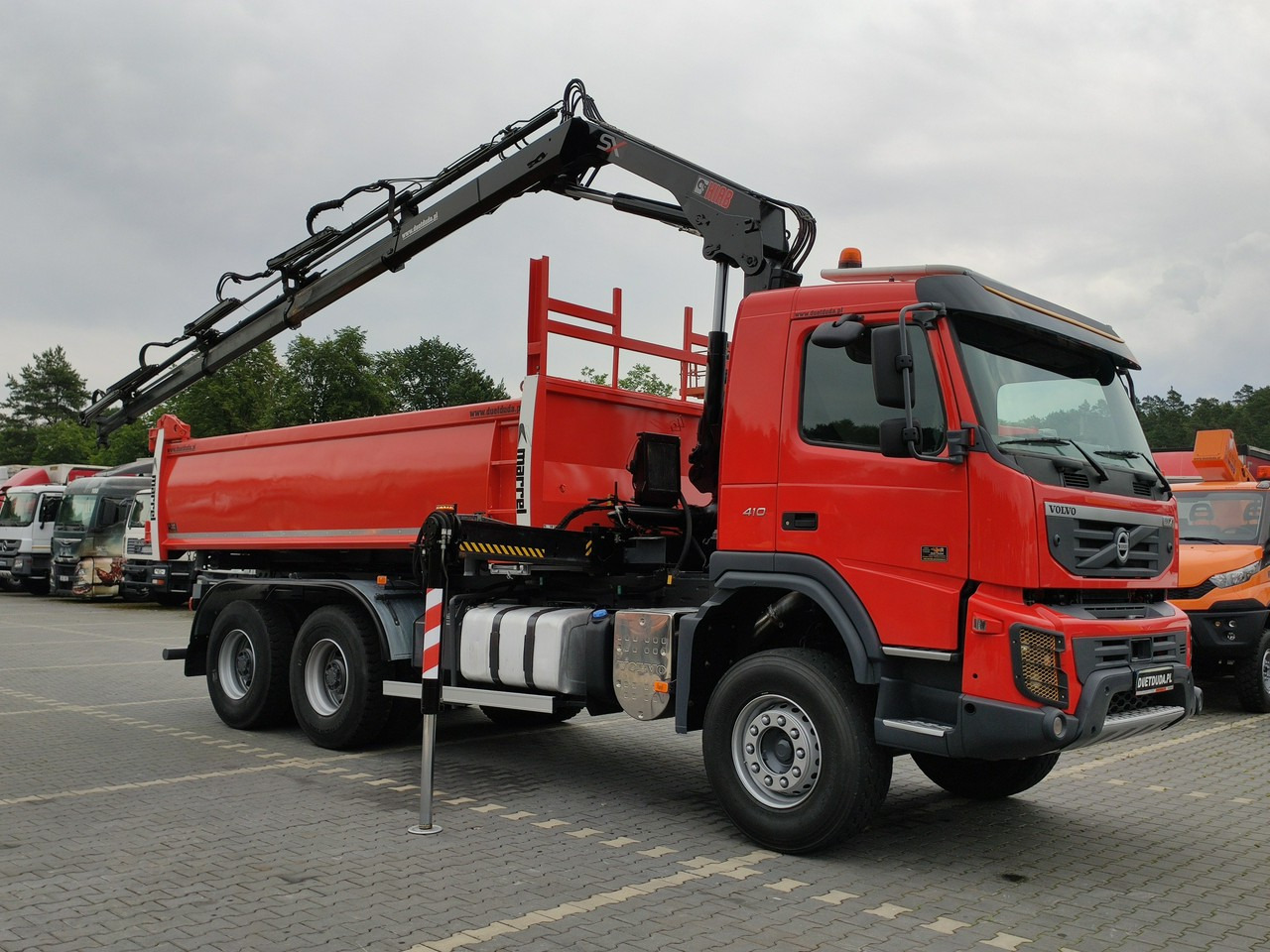 Volvo FMX 410 6x4 13L HDS Radiowy Hydroburta - شاحنة قلاب, شاحنة كرين: صورة 4 Volvo FMX 410 6x4 13L HDS Radiowy Hydroburta - شاحنة قلاب, شاحنة كرين: صورة 4