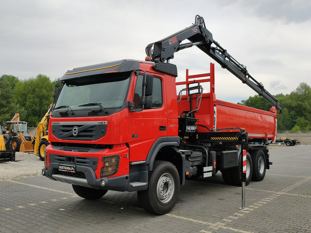 Volvo FMX 410 6x4 13L HDS Radiowy Hydroburta - شاحنة قلاب, شاحنة كرين: صورة 1 Volvo FMX 410 6x4 13L HDS Radiowy Hydroburta - شاحنة قلاب, شاحنة كرين: صورة 1
