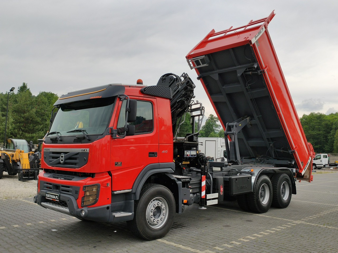 Volvo FMX 410 6x4 13L HDS Radiowy Hydroburta - شاحنة قلاب, شاحنة كرين: صورة 3 Volvo FMX 410 6x4 13L HDS Radiowy Hydroburta - شاحنة قلاب, شاحنة كرين: صورة 3