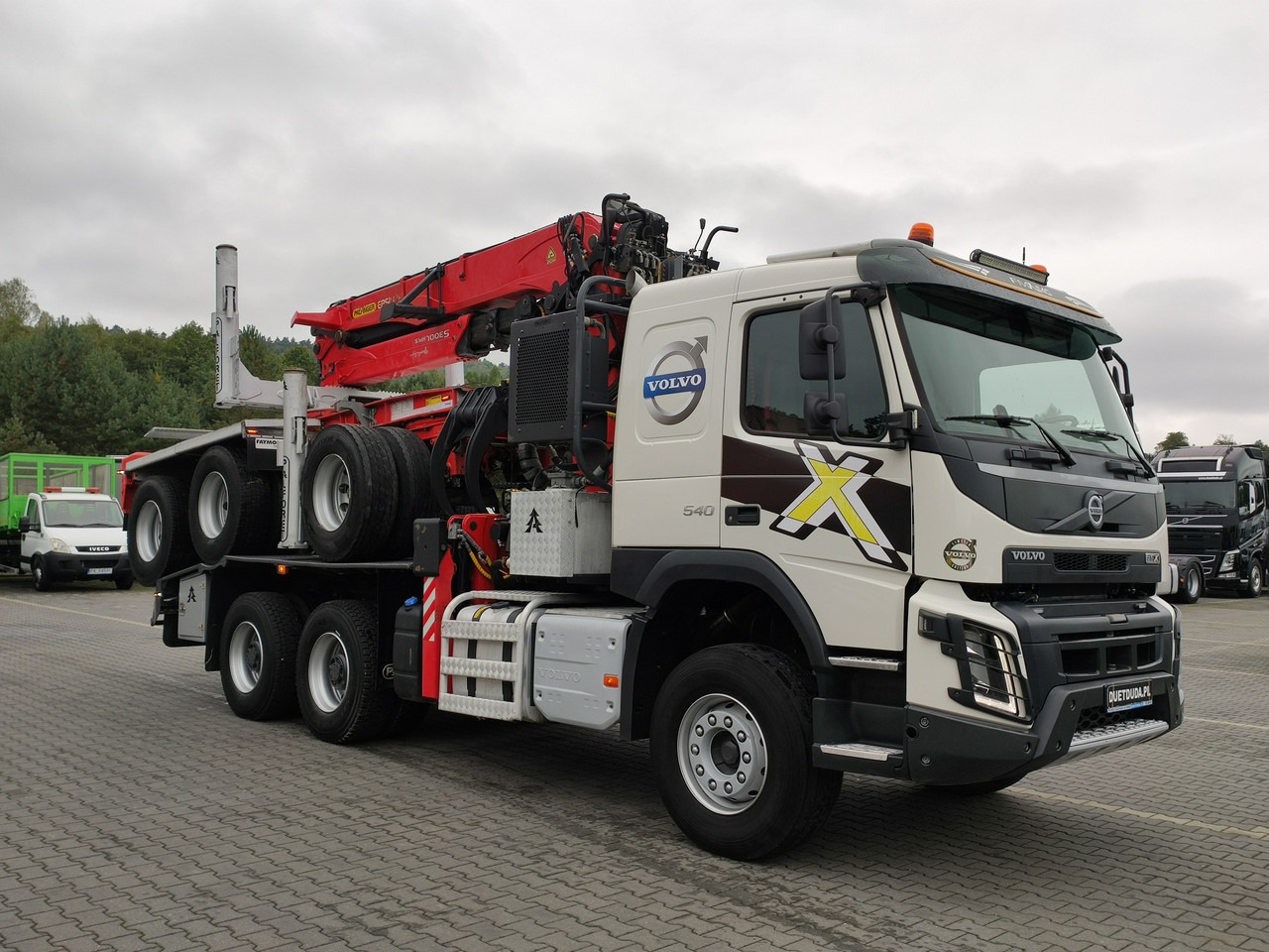 Volvo FMX 540 6x4 RETARDER PALFORET EPSILON S300L Do Drewna - شاحنة قطع الأشجار: صورة 5 Volvo FMX 540 6x4 RETARDER PALFORET EPSILON S300L Do Drewna - شاحنة قطع الأشجار: صورة 5