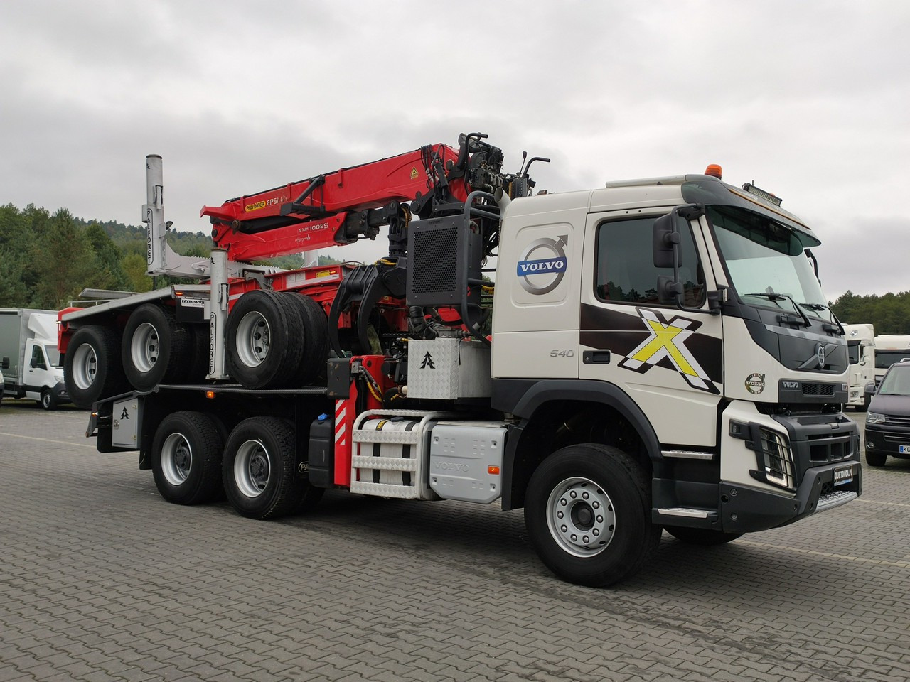 Volvo FMX 540 6x4 RETARDER PALFORET EPSILON S300L Do Drewna - شاحنة قطع الأشجار: صورة 3 Volvo FMX 540 6x4 RETARDER PALFORET EPSILON S300L Do Drewna - شاحنة قطع الأشجار: صورة 3