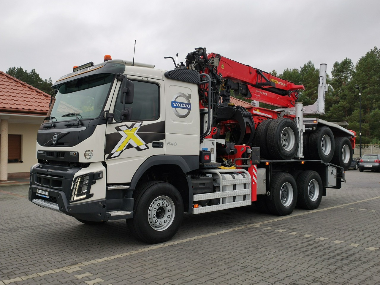 Volvo FMX 540 6x4 RETARDER PALFORET EPSILON S300L Do Drewna - شاحنة قطع الأشجار: صورة 1 Volvo FMX 540 6x4 RETARDER PALFORET EPSILON S300L Do Drewna - شاحنة قطع الأشجار: صورة 1