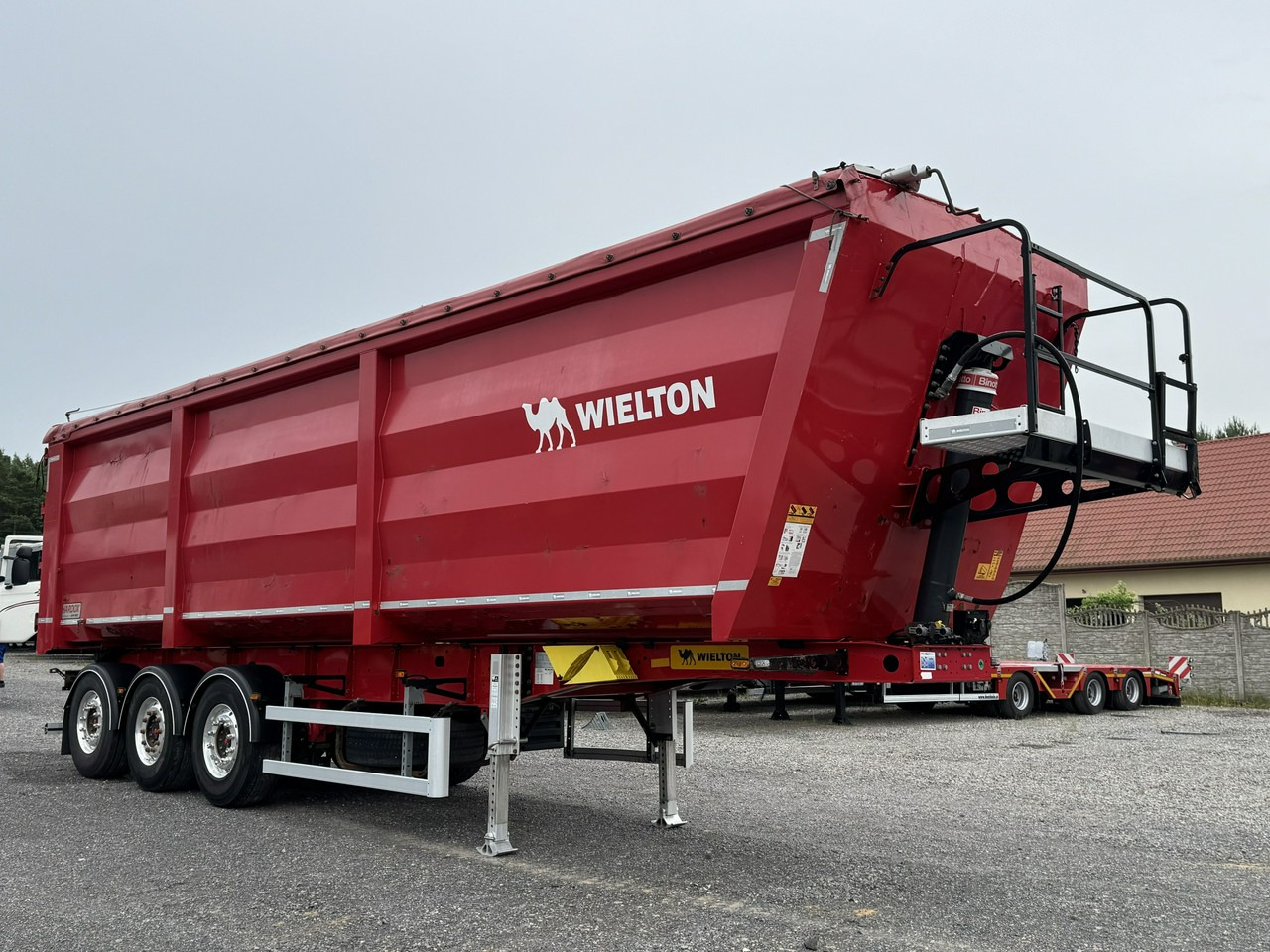 Wielton HARDOX STALOWA DO ZŁOMU 50m Oś Podnoszona Złomówka Stan Bdb - قلابة نصف مقطورة نصف مقطورة قلابة: صورة 5 Wielton HARDOX STALOWA DO ZŁOMU 50m Oś Podnoszona Złomówka Stan Bdb - قلابة نصف مقطورة نصف مقطورة قلابة: صورة 5