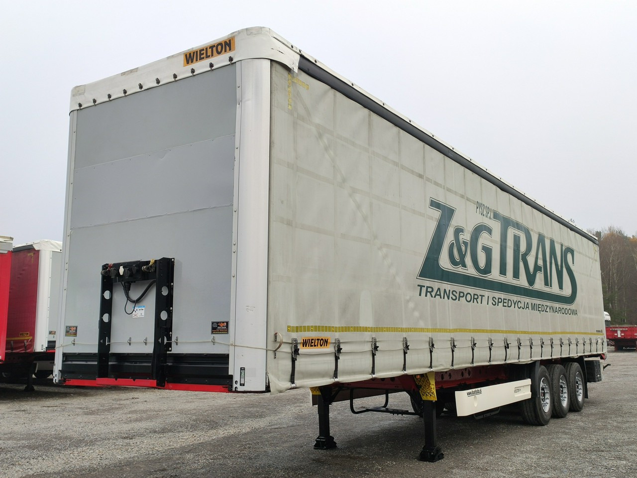 Wielton Standard Osie SAF - نصف مقطورة ستارة: صورة 5 Wielton Standard Osie SAF - نصف مقطورة ستارة: صورة 5