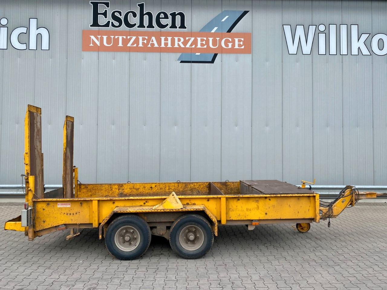 Blomenröhr Anhänger Tieflader | Ladehöhe: ca. 600mm*Blatt - مقطورة مسطحة منخفضة: صورة 5 Blomenröhr Anhänger Tieflader | Ladehöhe: ca. 600mm*Blatt - مقطورة مسطحة منخفضة: صورة 5