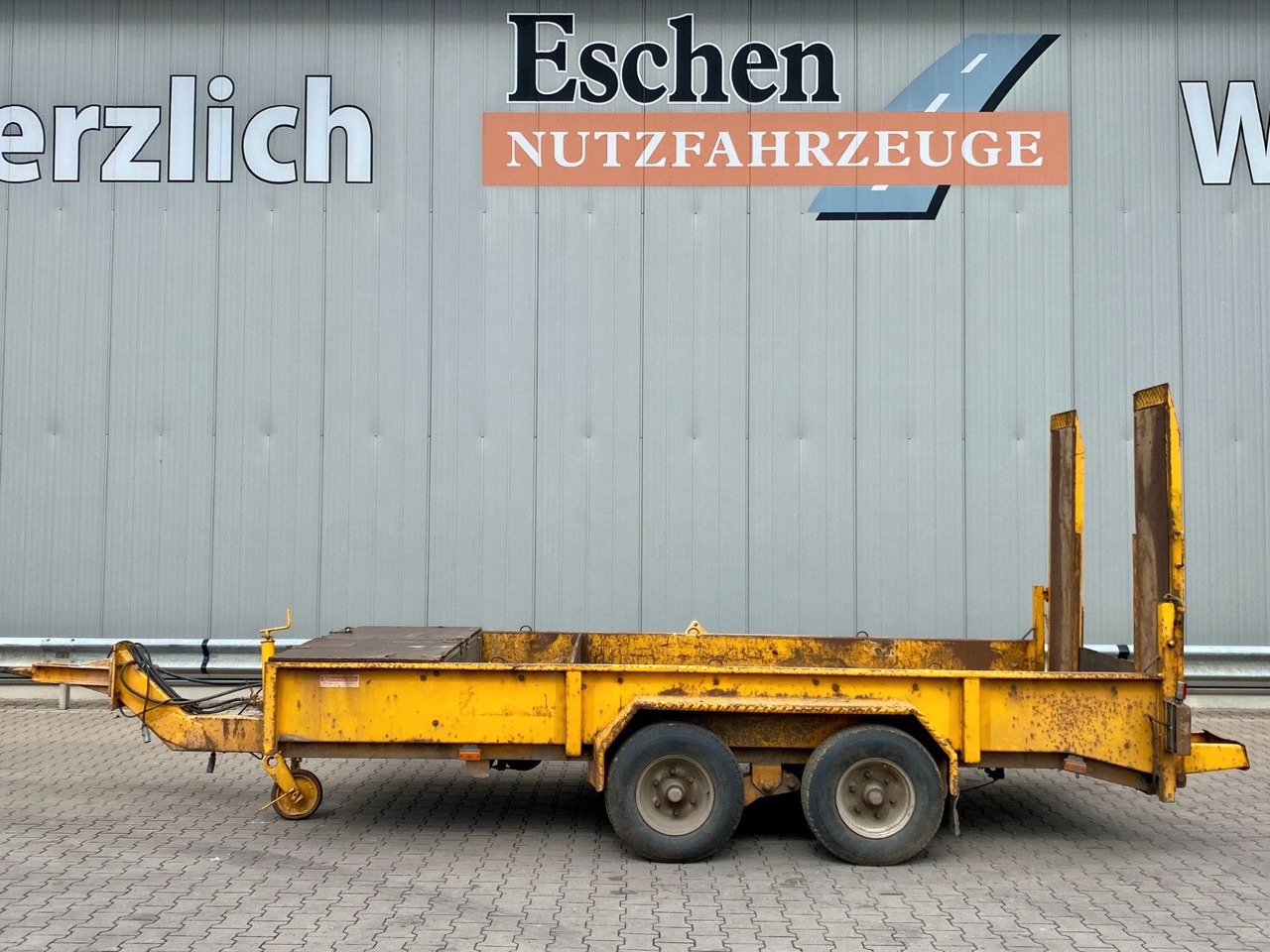 Blomenröhr Anhänger Tieflader | Ladehöhe: ca. 600mm*Blatt - مقطورة مسطحة منخفضة: صورة 2 Blomenröhr Anhänger Tieflader | Ladehöhe: ca. 600mm*Blatt - مقطورة مسطحة منخفضة: صورة 2