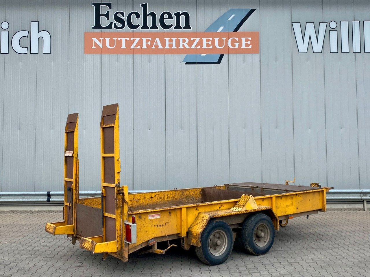 Blomenröhr Anhänger Tieflader | Ladehöhe: ca. 600mm*Blatt - مقطورة مسطحة منخفضة: صورة 4 Blomenröhr Anhänger Tieflader | Ladehöhe: ca. 600mm*Blatt - مقطورة مسطحة منخفضة: صورة 4