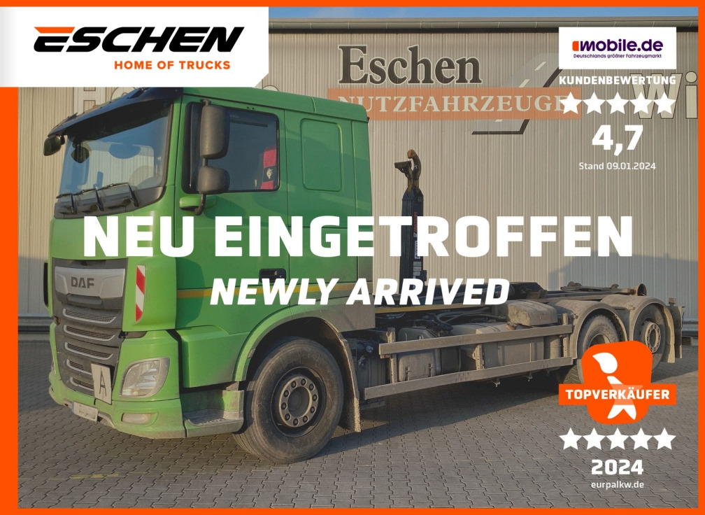 DAF XF 450 FAN / HIAB Multilift - شاحنة ذات خطاف: صورة 1 DAF XF 450 FAN / HIAB Multilift - شاحنة ذات خطاف: صورة 1