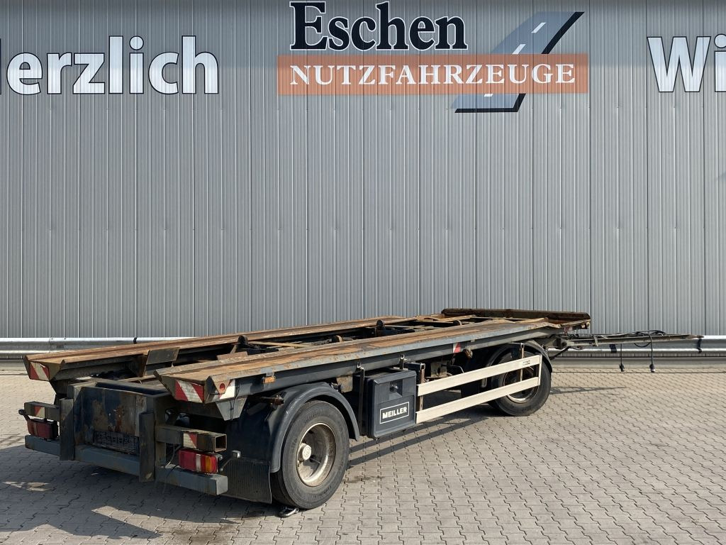 HKM Abrollanhänger | BPW-Achsen*HU bis 01/2026*Luft - مقطورة هوك ليفت/ لود لوجر: صورة 4 HKM Abrollanhänger | BPW-Achsen*HU bis 01/2026*Luft - مقطورة هوك ليفت/ لود لوجر: صورة 4