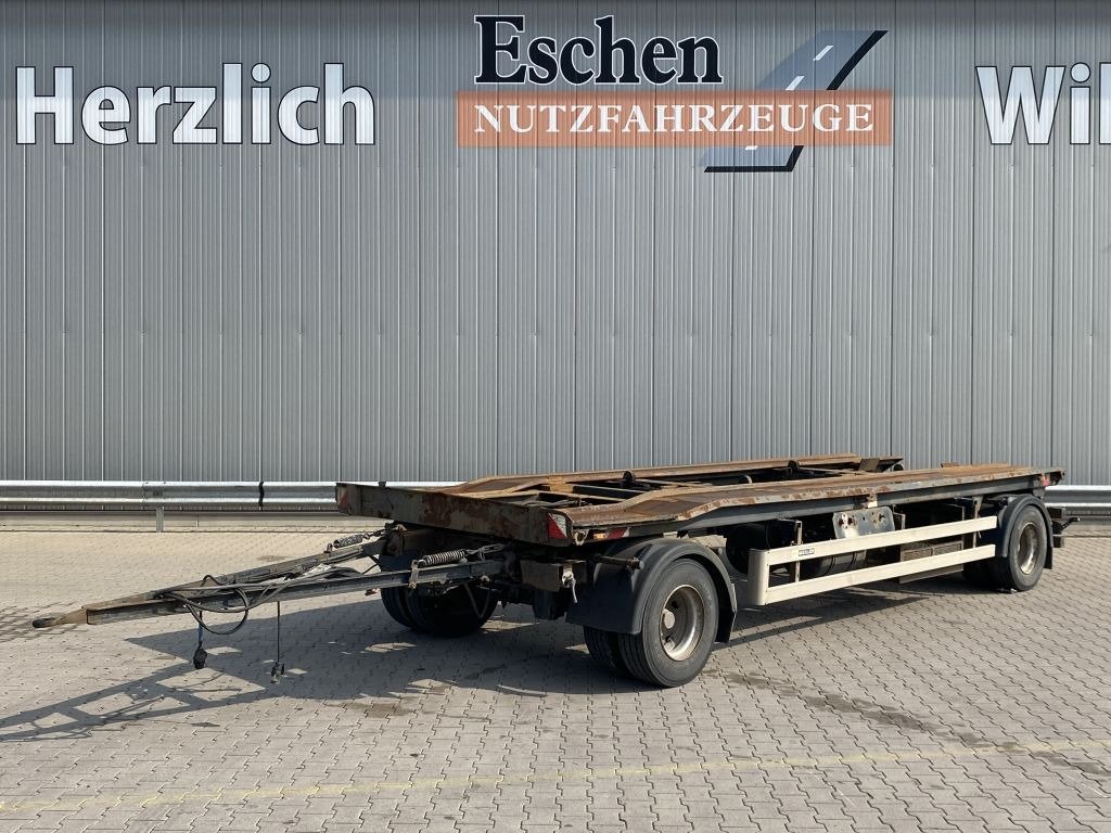 HKM Abrollanhänger | BPW-Achsen*HU bis 01/2026*Luft - مقطورة هوك ليفت/ لود لوجر: صورة 1 HKM Abrollanhänger | BPW-Achsen*HU bis 01/2026*Luft - مقطورة هوك ليفت/ لود لوجر: صورة 1