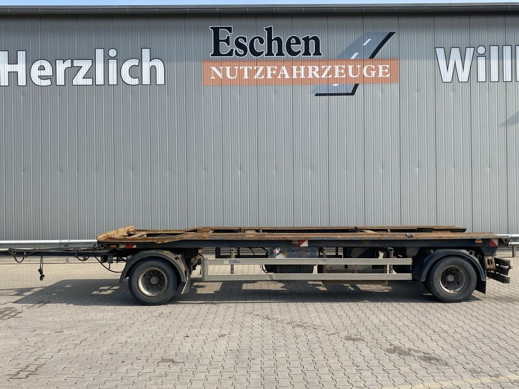 HKM Abrollanhänger | BPW-Achsen*HU bis 01/2026*Luft - مقطورة هوك ليفت/ لود لوجر: صورة 2 HKM Abrollanhänger | BPW-Achsen*HU bis 01/2026*Luft - مقطورة هوك ليفت/ لود لوجر: صورة 2