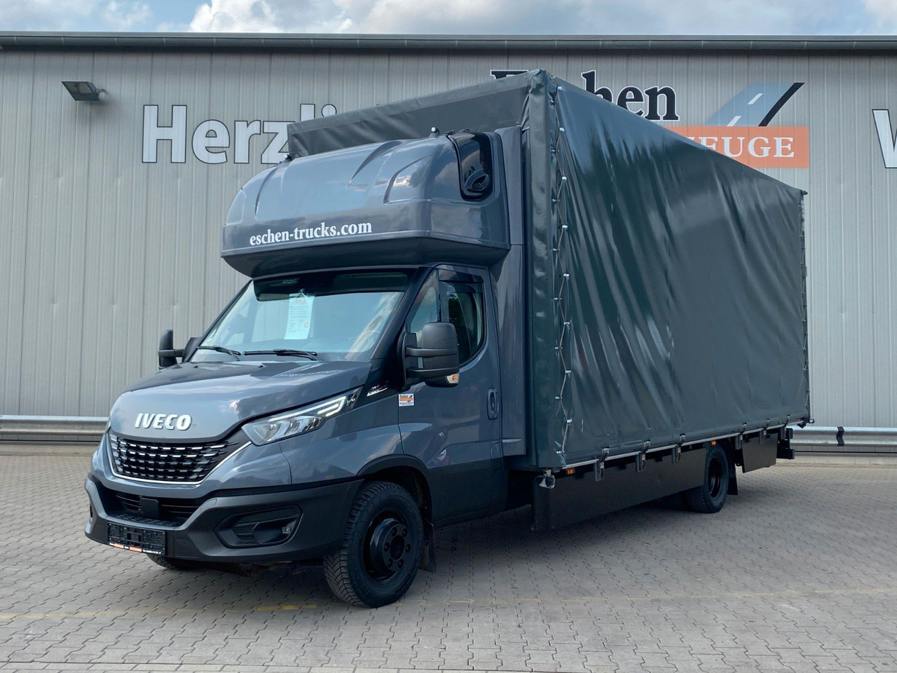 Iveco Daily Hi-Matic 70 C 21 Topsleeper | LBW 1,00to. - شاحنة ستارة جانبية: صورة 1 Iveco Daily Hi-Matic 70 C 21 Topsleeper | LBW 1,00to. - شاحنة ستارة جانبية: صورة 1