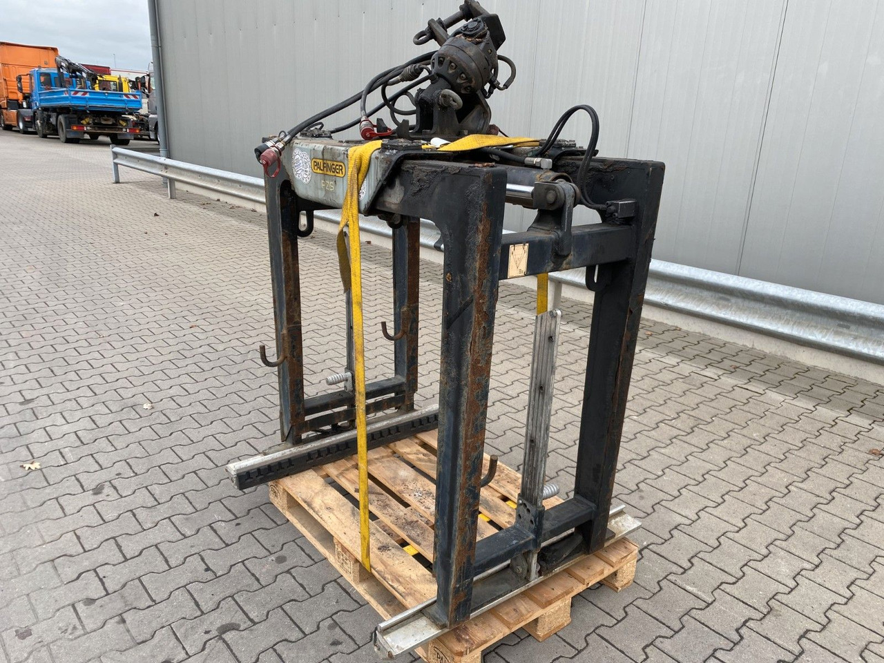 شاحنات مسطحة Kinshofer Steinzange PZS 110 V-1 | Baujahr:2018: صورة 9