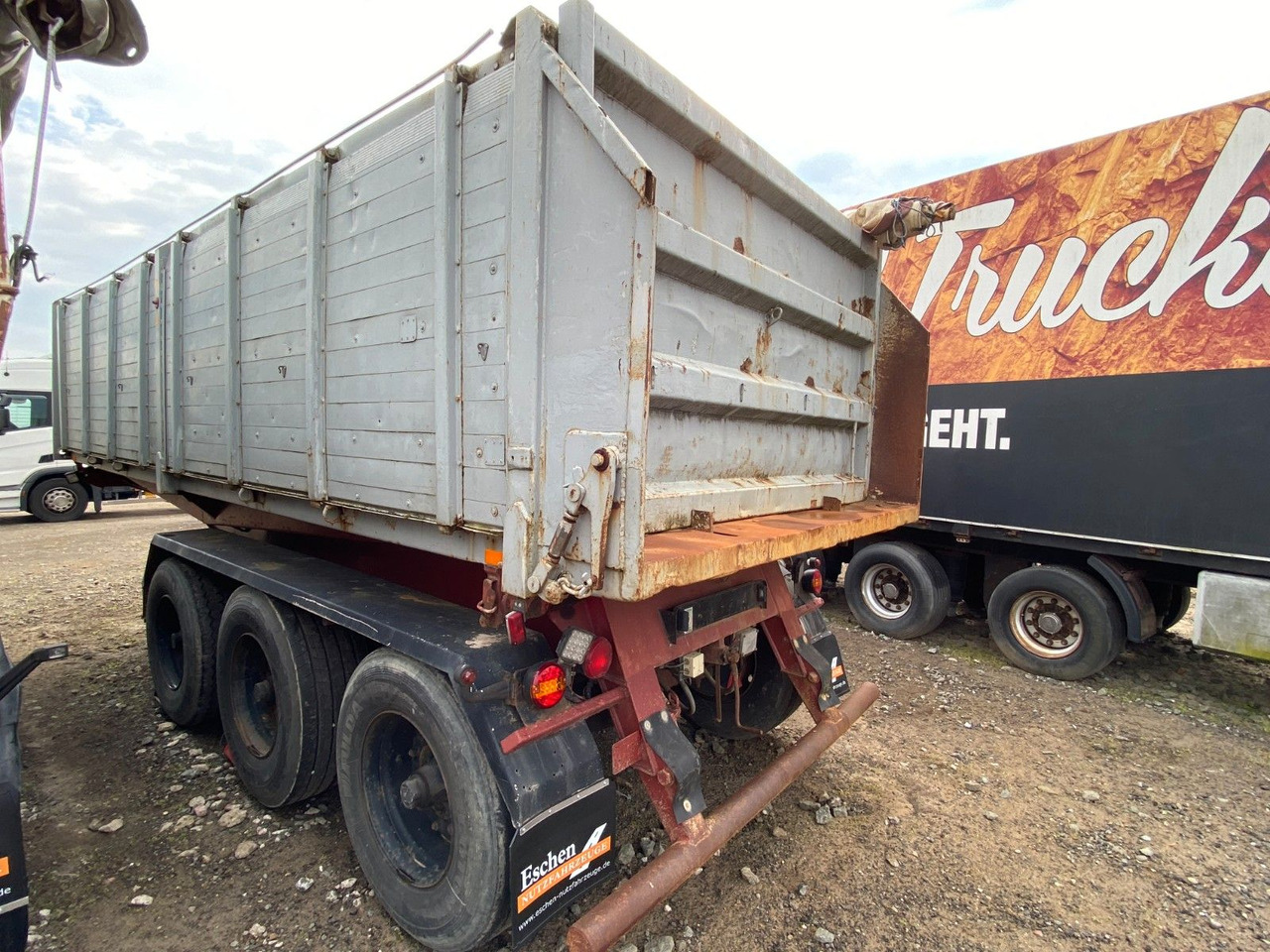 Langendorf SK 24/27 | Stahl 22m³*Luft-Lift*Rollplane*BPW - قلابة نصف مقطورة نصف مقطورة قلابة: صورة 2 Langendorf SK 24/27 | Stahl 22m³*Luft-Lift*Rollplane*BPW - قلابة نصف مقطورة نصف مقطورة قلابة: صورة 2
