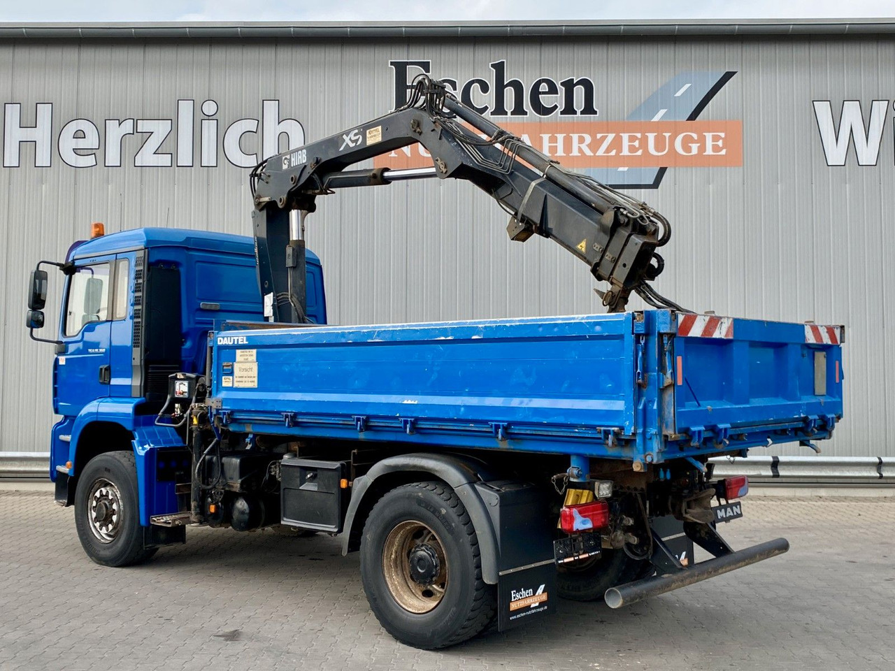 MAN TGA 18.360 4x4H BL Hiab Kran*Dautel Kipper*Klima - شاحنة قلاب, شاحنة كرين: صورة 4 MAN TGA 18.360 4x4H BL Hiab Kran*Dautel Kipper*Klima - شاحنة قلاب, شاحنة كرين: صورة 4