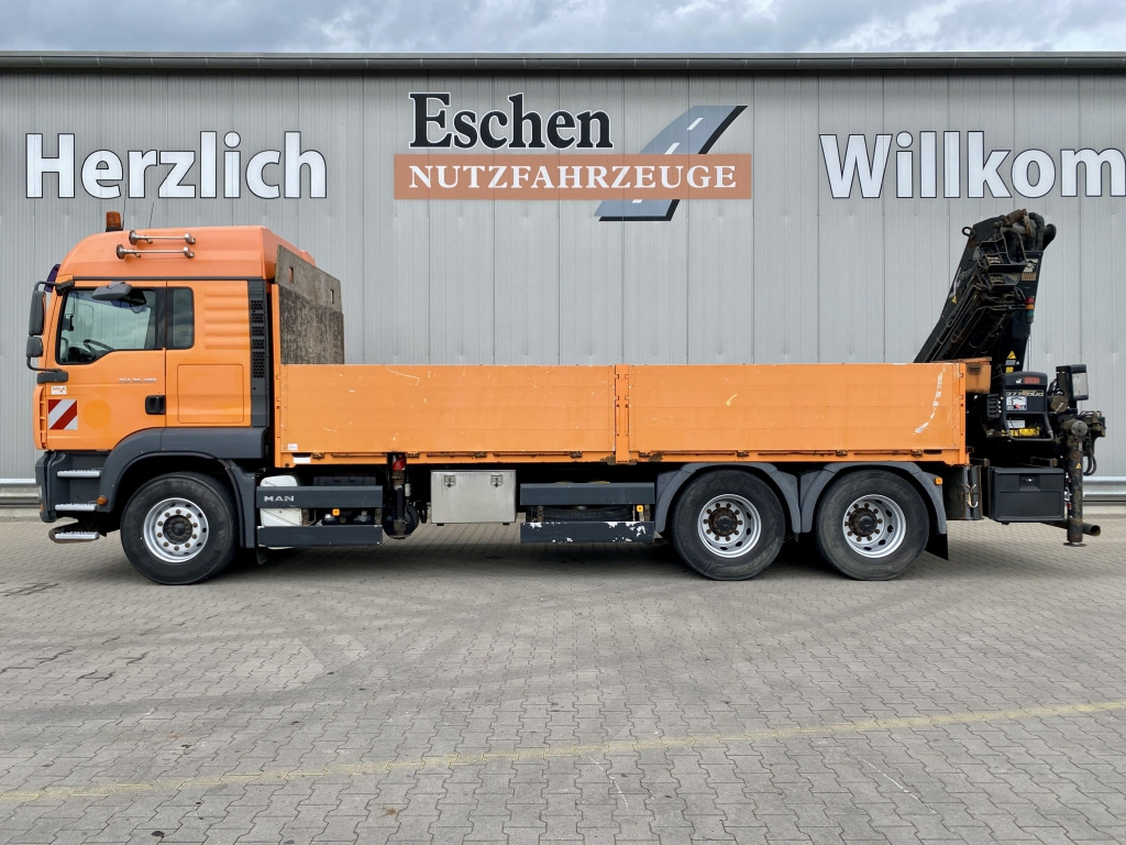 MAN TGA 26.480 6x4 BL / HIAB 377 EP-4 Faltkran - شاحنات مسطحة, شاحنة كرين: صورة 2 MAN TGA 26.480 6x4 BL / HIAB 377 EP-4 Faltkran - شاحنات مسطحة, شاحنة كرين: صورة 2