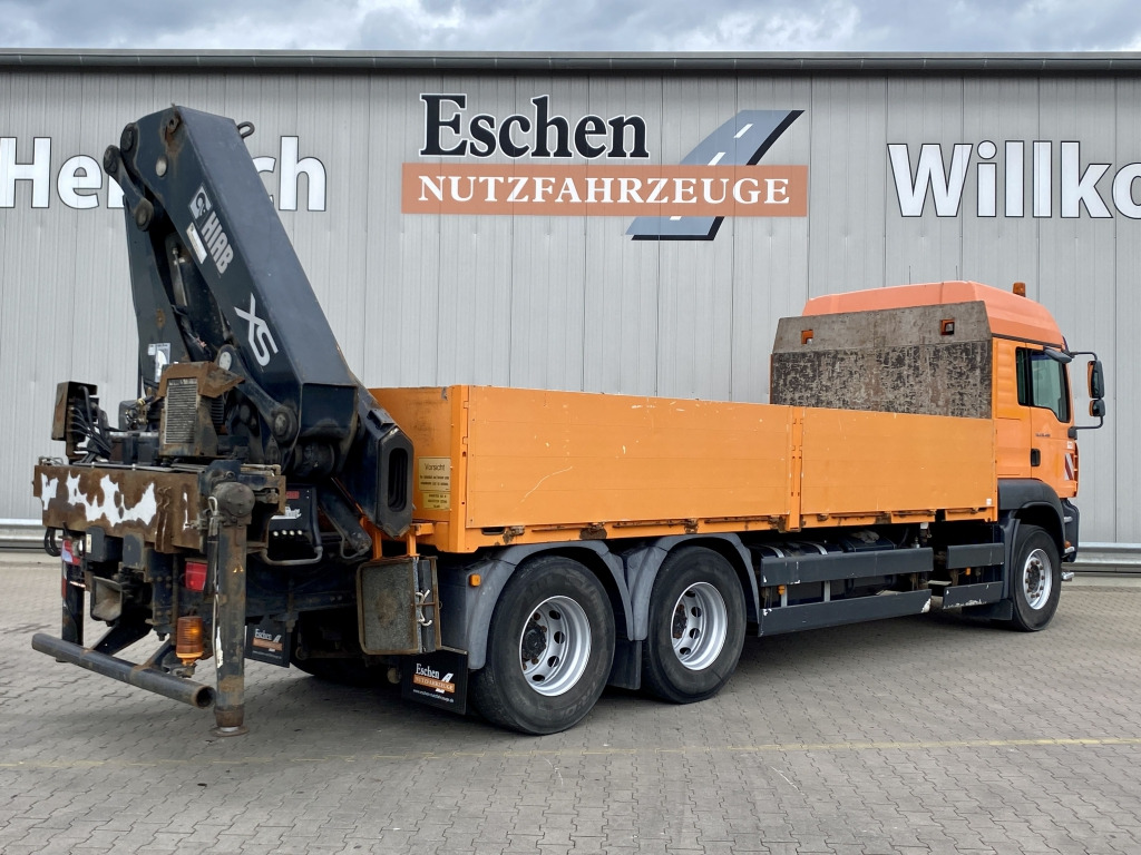 MAN TGA 26.480 6x4 BL / HIAB 377 EP-4 Faltkran - شاحنات مسطحة, شاحنة كرين: صورة 5 MAN TGA 26.480 6x4 BL / HIAB 377 EP-4 Faltkran - شاحنات مسطحة, شاحنة كرين: صورة 5
