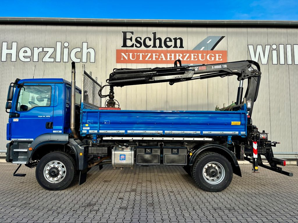 MAN TGM 18.320 4x4 BB | HIAB X-HIDUO 138*FUNK*Klima - شاحنة قلاب, شاحنة كرين: صورة 2 MAN TGM 18.320 4x4 BB | HIAB X-HIDUO 138*FUNK*Klima - شاحنة قلاب, شاحنة كرين: صورة 2