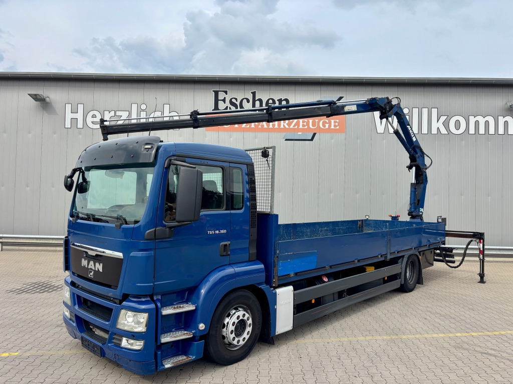 MAN TGS 18.360 4x2 LL / MKG HLK 121 Heckkran - شاحنات مسطحة: صورة 2 MAN TGS 18.360 4x2 LL / MKG HLK 121 Heckkran - شاحنات مسطحة: صورة 2