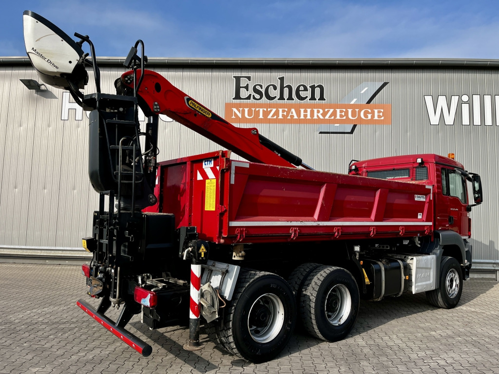 شاحنة قلاب, شاحنة كرين MAN TGS 26.460 6x4 BB / Palfinger M12L83 Kran: صورة 6