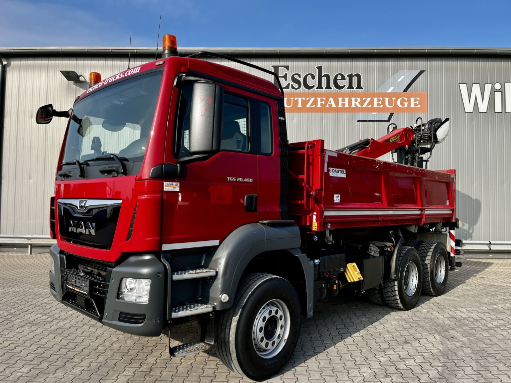 MAN TGS 26.460 6x4 BB / Palfinger M12L83 Kran - شاحنة قلاب, شاحنة كرين: صورة 2 MAN TGS 26.460 6x4 BB / Palfinger M12L83 Kran - شاحنة قلاب, شاحنة كرين: صورة 2